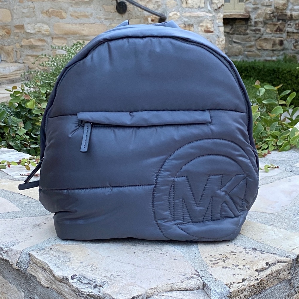 Michael Kors Rae MD Graphic backpack heather grey - Picture 6 of 9